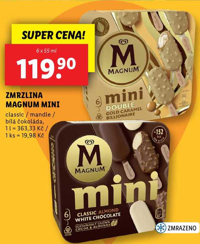 ZMRZLINA MAGNUM MINI, 6x 55 ml