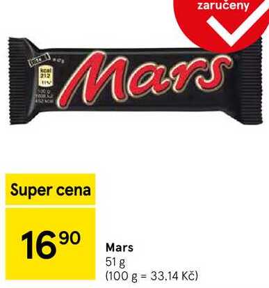 Mars, 51 g