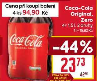 Coca-Cola 4x1,5l