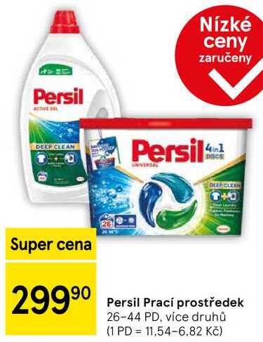 Persil Prací prostředek, 26-44 PD, více druhů 