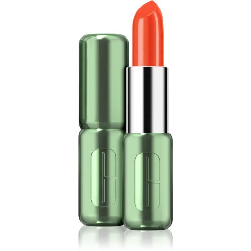 Clinique Pop™ Longwear Lipstick Shine lesklá rtěnka odstín Flame Pop 3.9 g
