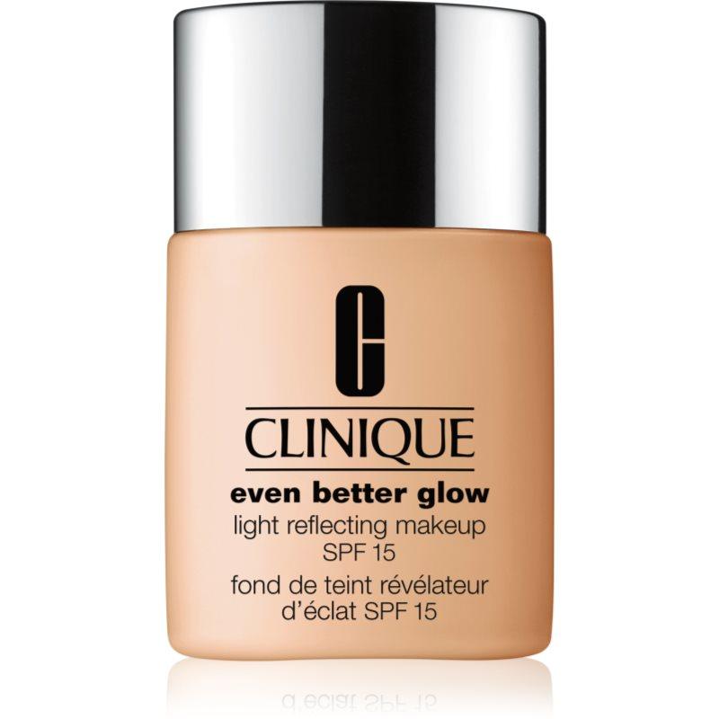 Clinique Even Better™ Glow Light Reflecting Makeup SPF 15 make-up pro rozjasnění pleti SPF 15 odstín WN 30 Biscuit 30 ml