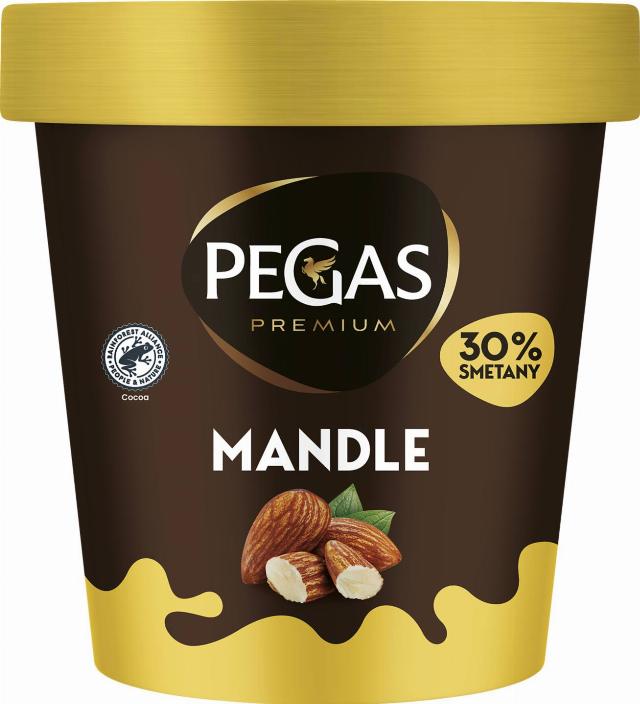 Pegas Premium Zmrzlina s mandlemi