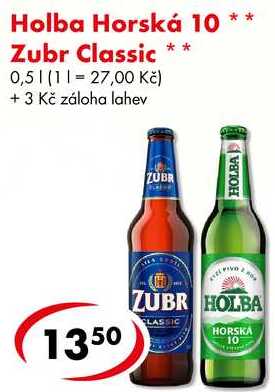 Holba Horská 10, 0,5 l 