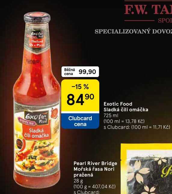 Exotic Food Sladká čili omáčka, 725 ml 