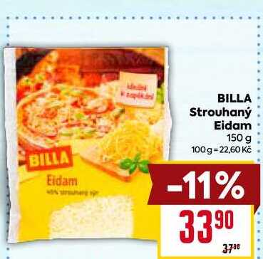  BILLA Strouhaný Eidam 150 g 