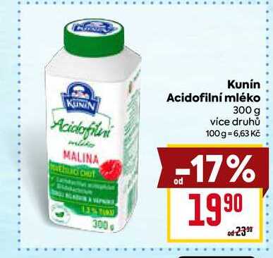 Kunín Acidofilní mléko 300 g  