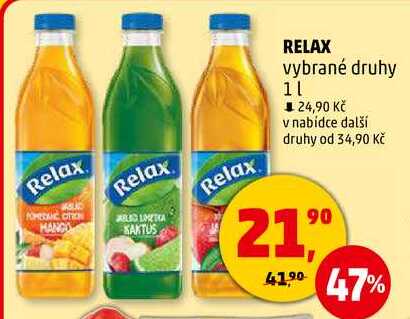 RELAX vybrané druhy, 1 l 