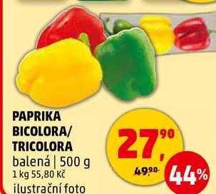 PAPRIKA BICOLORA/ TRICOLORA balená, 500 g 