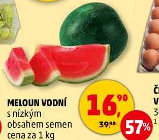 MELOUN VODNÍ s nízkým obsahem semen, 1 kg