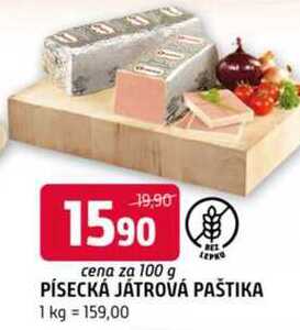 Písecká Játrová paštika 100g