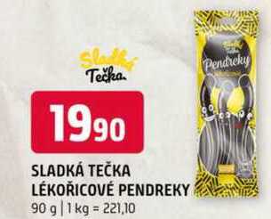 Sladká tečka lékořicové pendreky 90g