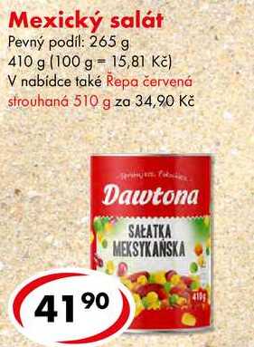 Mexický salát, 410 g