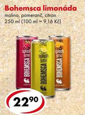 Bohemsca limonáda, 250 ml