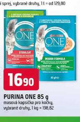 PURINA ONE 85 g masová kapsička pro kočky