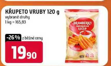 KŘUPETO VRUBY 120 g 