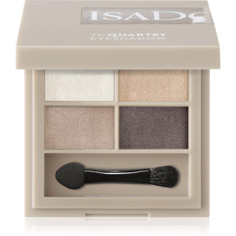 IsaDora The Eyeshadow Quartet paletka očních stínů odstín 09 Pearls Allure 3.5 g