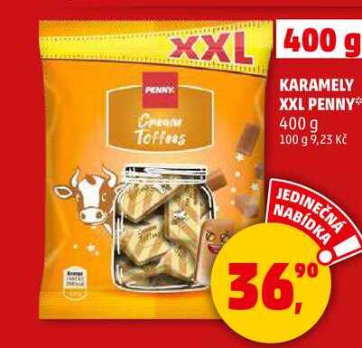 KARAMELY XXL PENNY, 400 g  