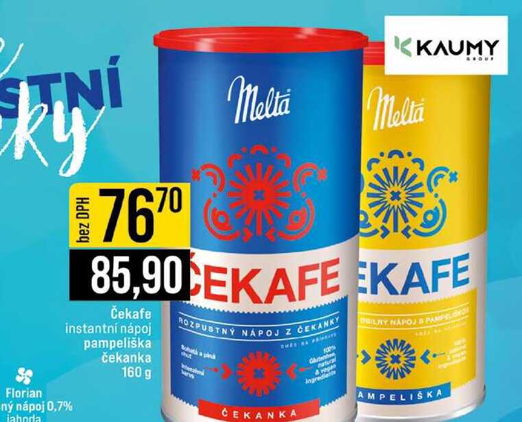Čekafe instantní nápoj pampeliška čekanka 160 g 