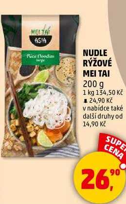 NUDLE RÝŽOVÉ MEI TAI, 200 g 