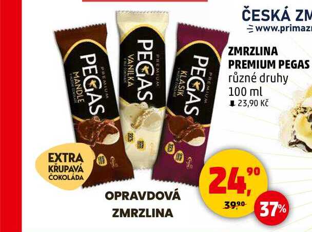 ZMRZLINA PREMIUM PEGAS různé druhy, 100 ml