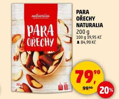 PARA OŘECHY NATURALIA, 200 g 