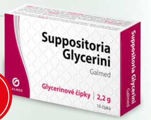 SUPPOSITORIA GLYCERINI GALMED 2,2 G