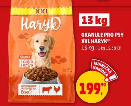 GRANULE PRO PSY XXL HARYK, 13 kg 