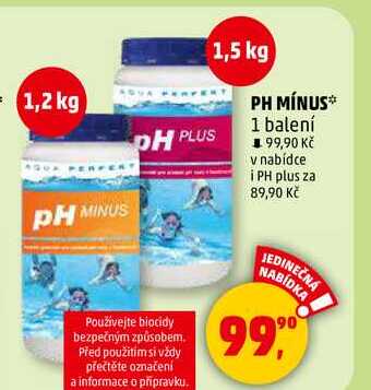 PH MÍNUS, 1 balení  