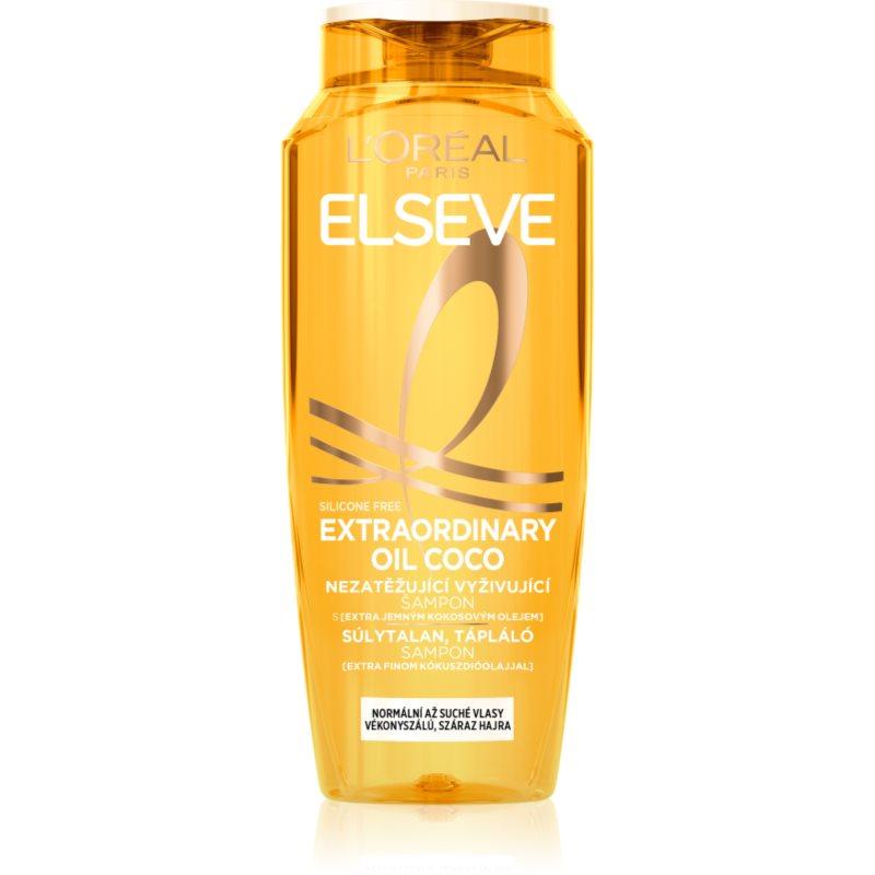 L’Oréal Paris Elseve Extraordinary Oil Coconut vyživující šampon pro normální až suché vlasy 400 ml