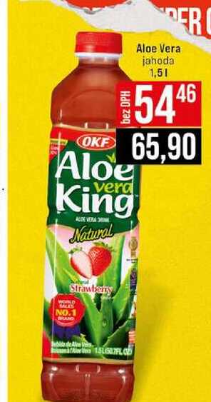 Aloe Vera jahoda 1,5l