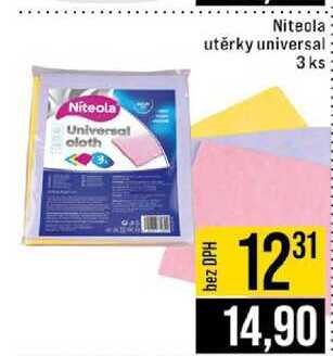 Niteola utěrky universal 3 ks