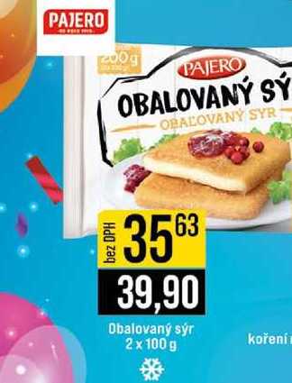 Obalovaný sýr 2x 100 g 
