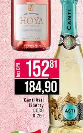 Canti Asti Liberty DOCG 0,75l