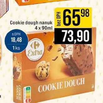Cookie dough nanuk 4x90ml 