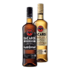 BACARDI BLACK, GOLD