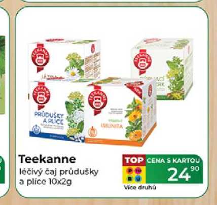 Teekanne léčivý čaj průdušky a plíce 10x2g  