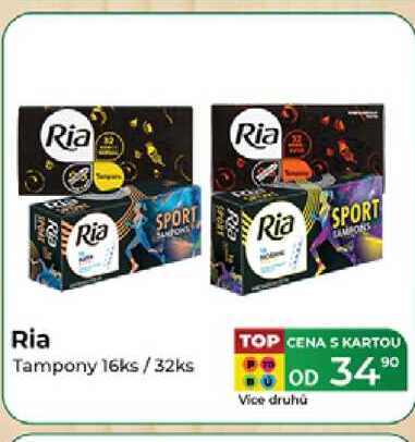 Ria Tampóny super plus 16 ks