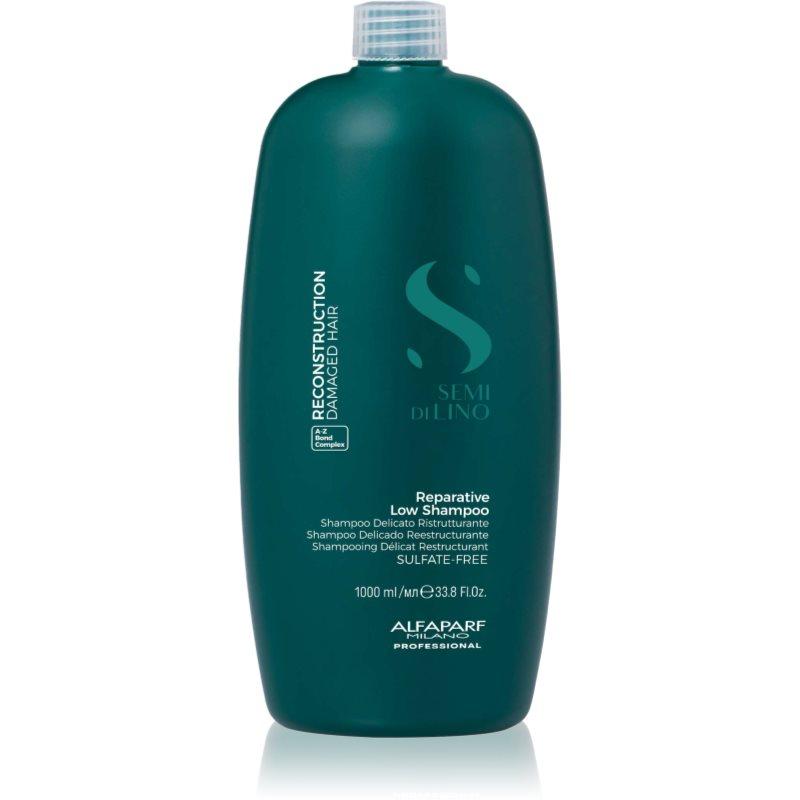 Alfaparf Milano Semi di Lino Reconstruction Reparative obnovující šampon pro poškozené vlasy 1000 ml