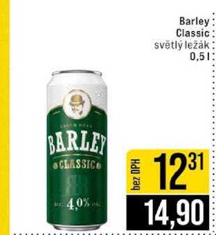Barley Classic světlý ležák 0,5l