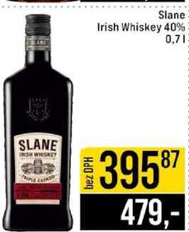 Slane Irish Whiskey 40% 0,7l