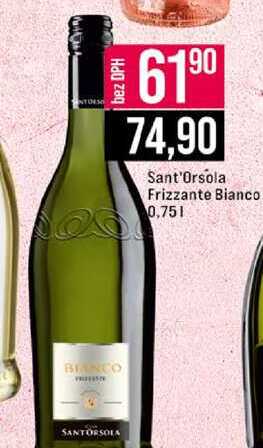 Sant'Orsola Frizzante Bianco 0,75l