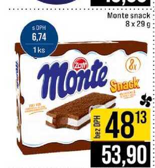 Monte snack 8x29g