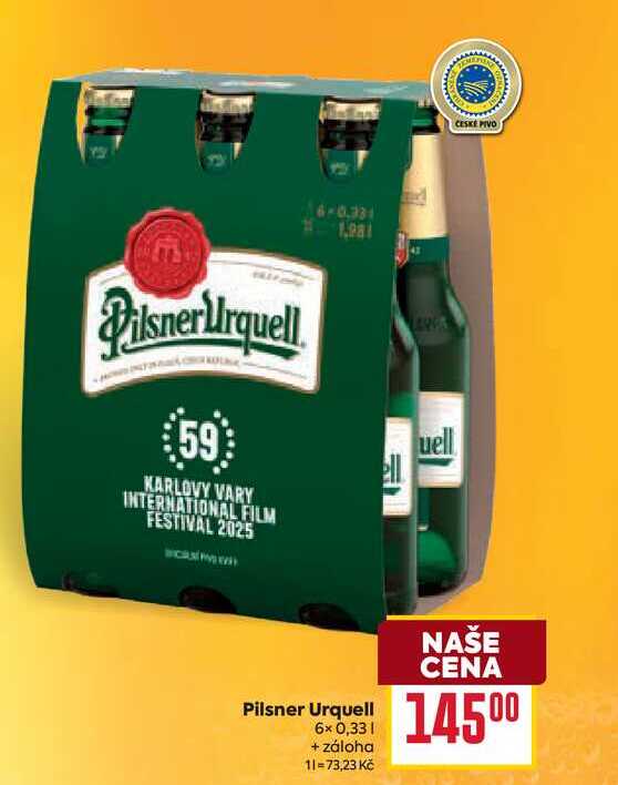 Pilsner Urquell 6x0,33l