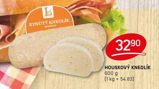 HOUSKOVÝ KNEDLÍK 600 g