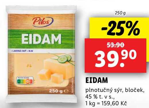 Eidam, 250 g