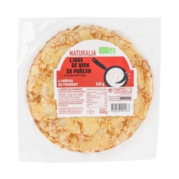 Naturalia BIO Pšeničné palačinky, 6x40g