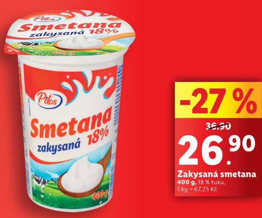 Zakysaná smetana, 400 g