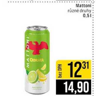 Mattoni různé druhy 0,5l 