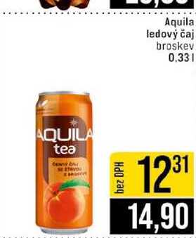 Aquila ledový čaj broskev 0.33l
